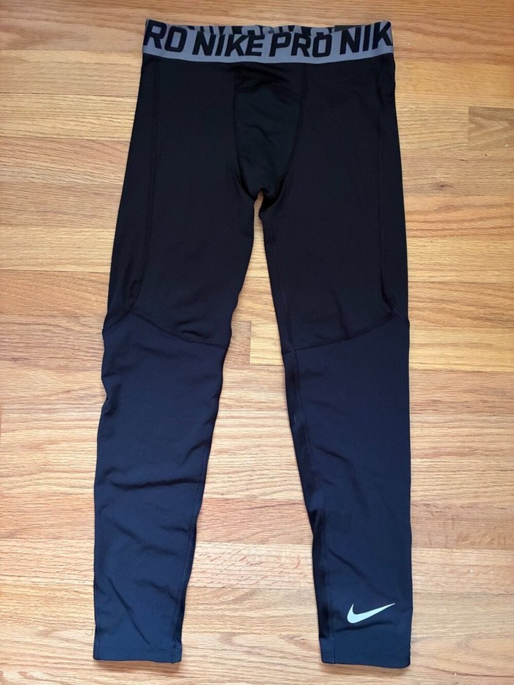 Nike Pro Dri-FIT Black Full-Length Tights NWT Size Large